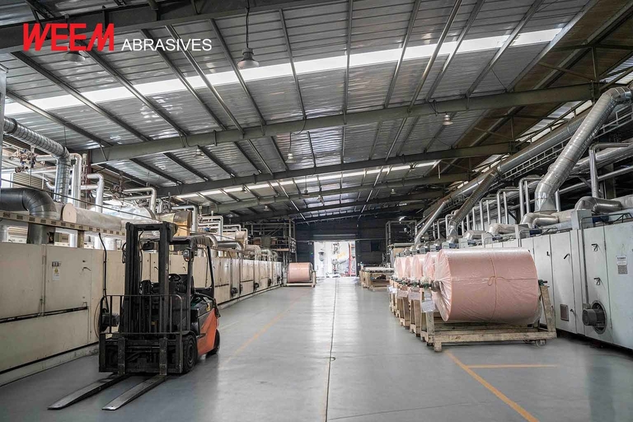 WEEM Abrasives productielijn van de fabrikant