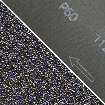 WEEM® 220-Grit Silicon Carbide Sanding Belts. Antistatische glasvezel achtergrond voor MDF/OSB houtwerk.
