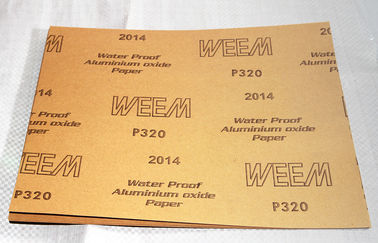 WEEM 2014-01 Elektro-gecoate aluminium zandpapierplaten voor nat en droog zand