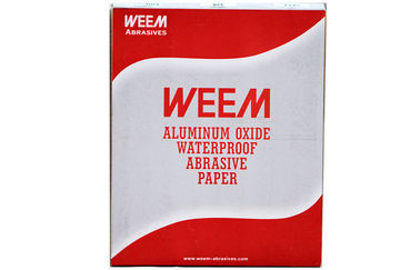 WEEM 2014-01 Elektro-gecoate aluminium zandpapierplaten voor nat en droog zand