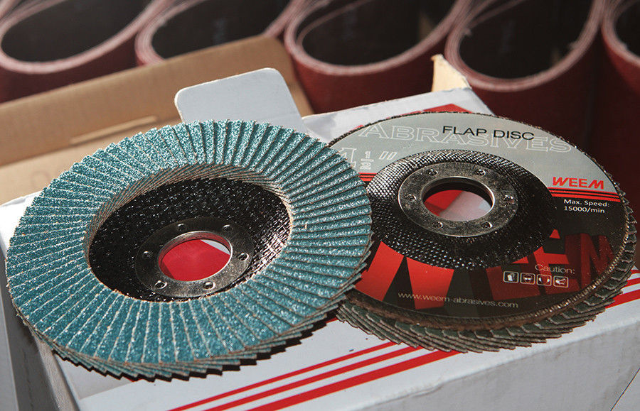 Zirconia-aluminiumhoekmeul abrasives flap discs type 27 P36-P120 Grit